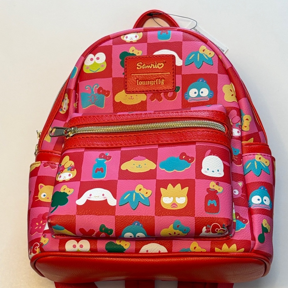 NWT Loungefly Sanrio Hello Kitty & Friends Mini Backpack
